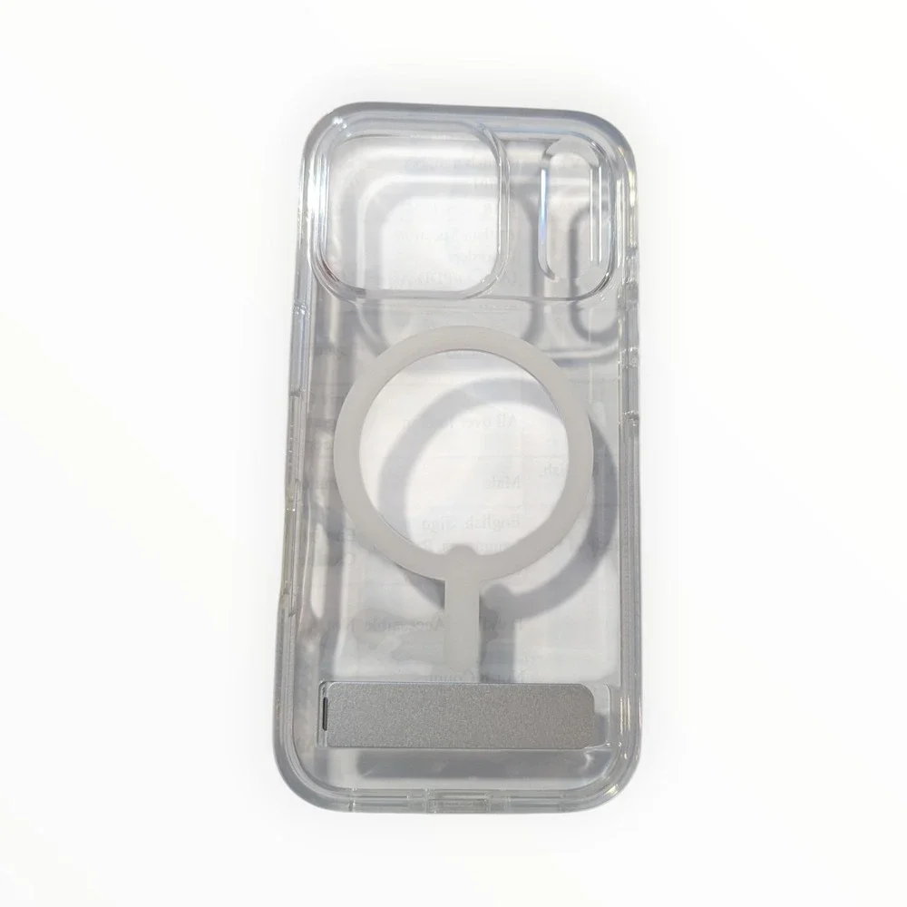 Oo2-U ZAGG Crystal Palace Snap Case w/ Kickstand iPhone 17 Pro Clear‎ Scuffing